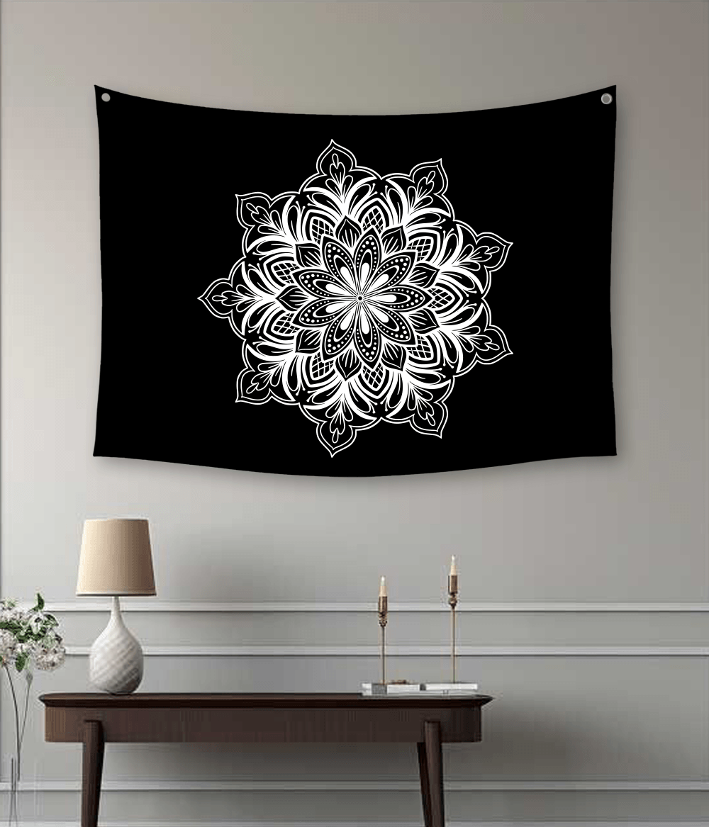 Mandala Floral Art Tapestry