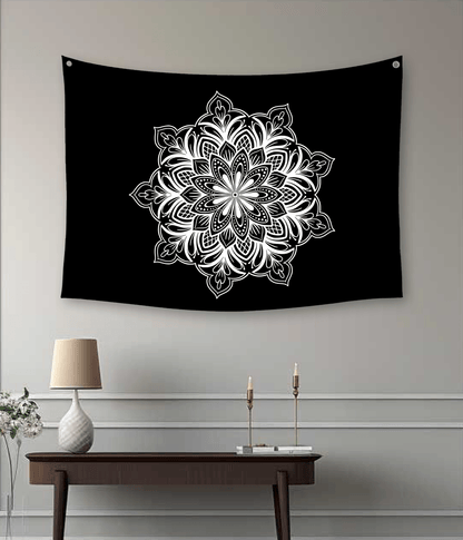 Mandala Floral Art Tapestry