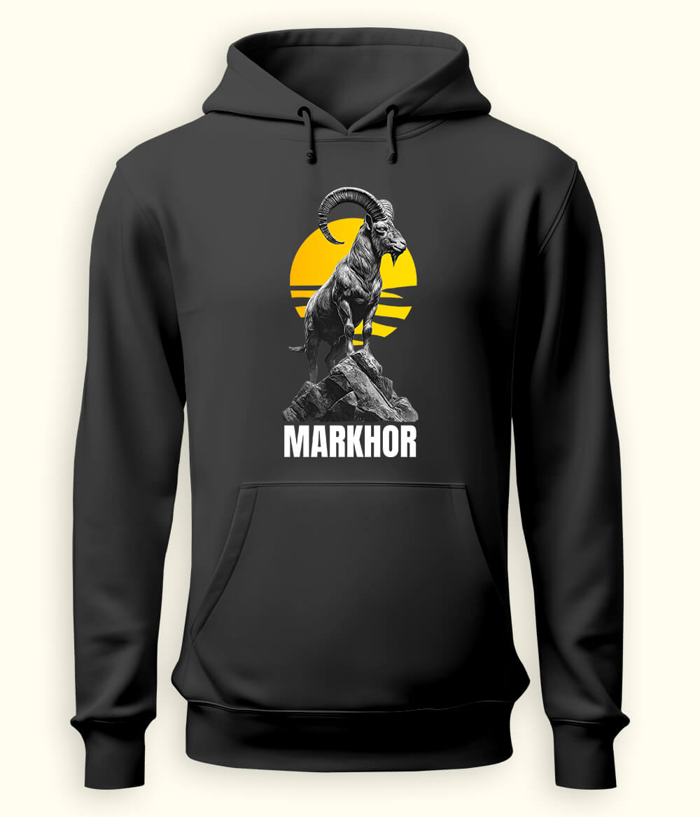 Markhor Graphic Snapback Hoodie
