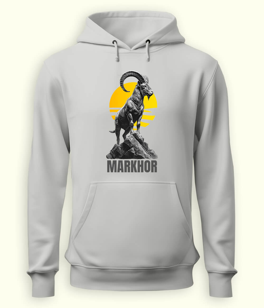 Markhor Graphic Snapback Hoodie