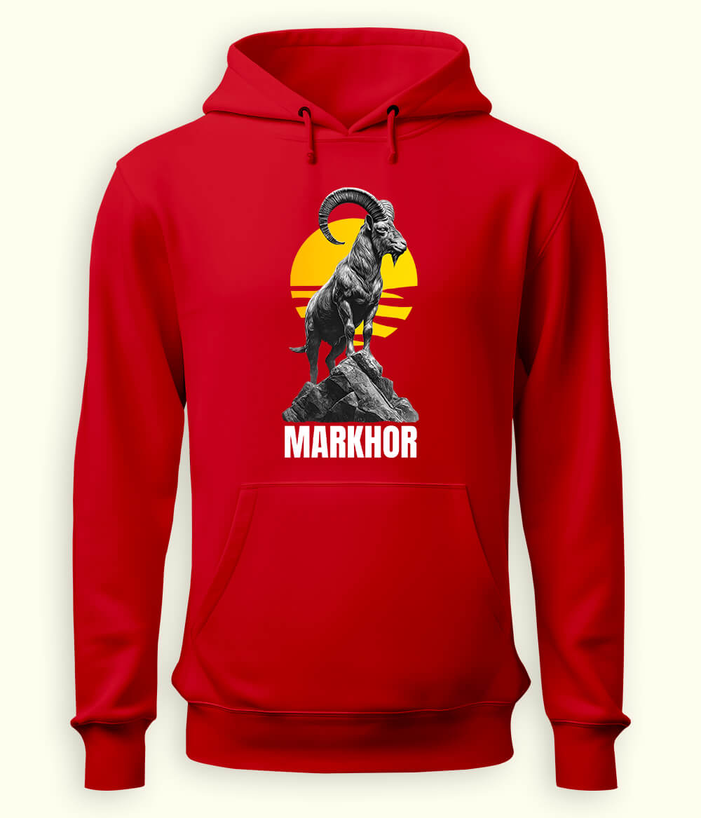 Markhor Graphic Snapback Hoodie