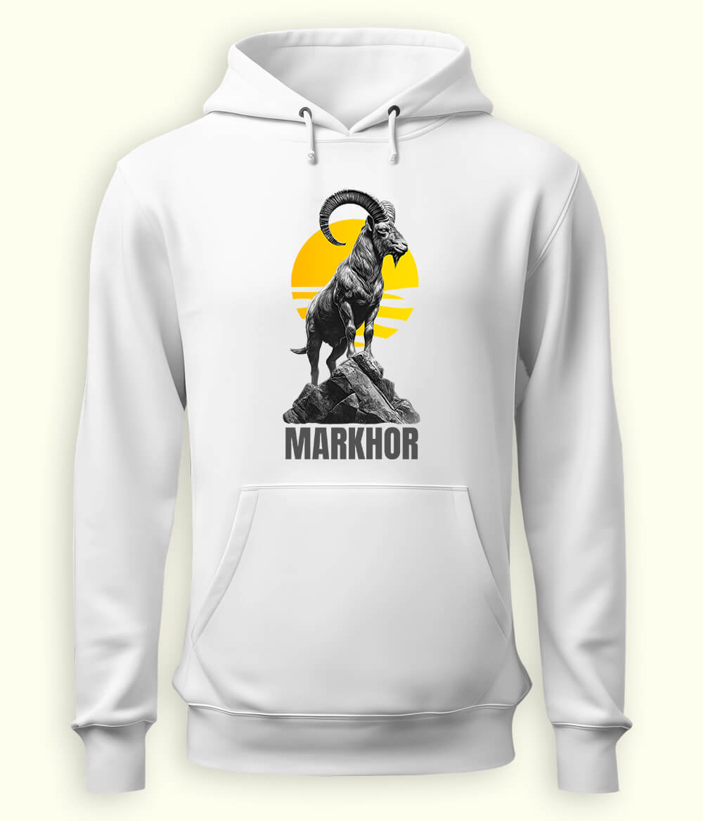 Markhor Graphic Snapback Hoodie