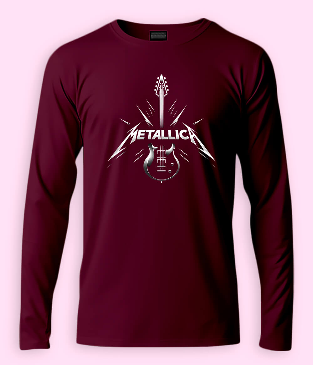 Heavy Metal Lovers Metallica Long Sleeve Tees