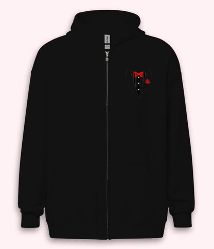 Men's Tuxedo Zipper Hoodie