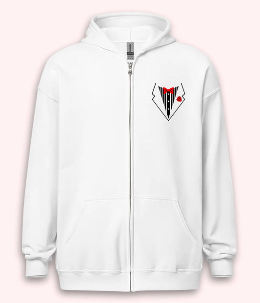 Men's Tuxedo Zipper Hoodie
