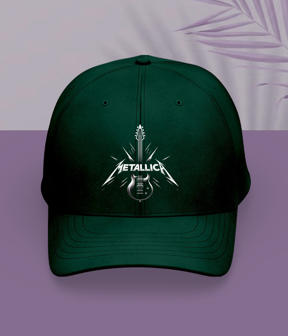 Green Metallica Lovers Cap