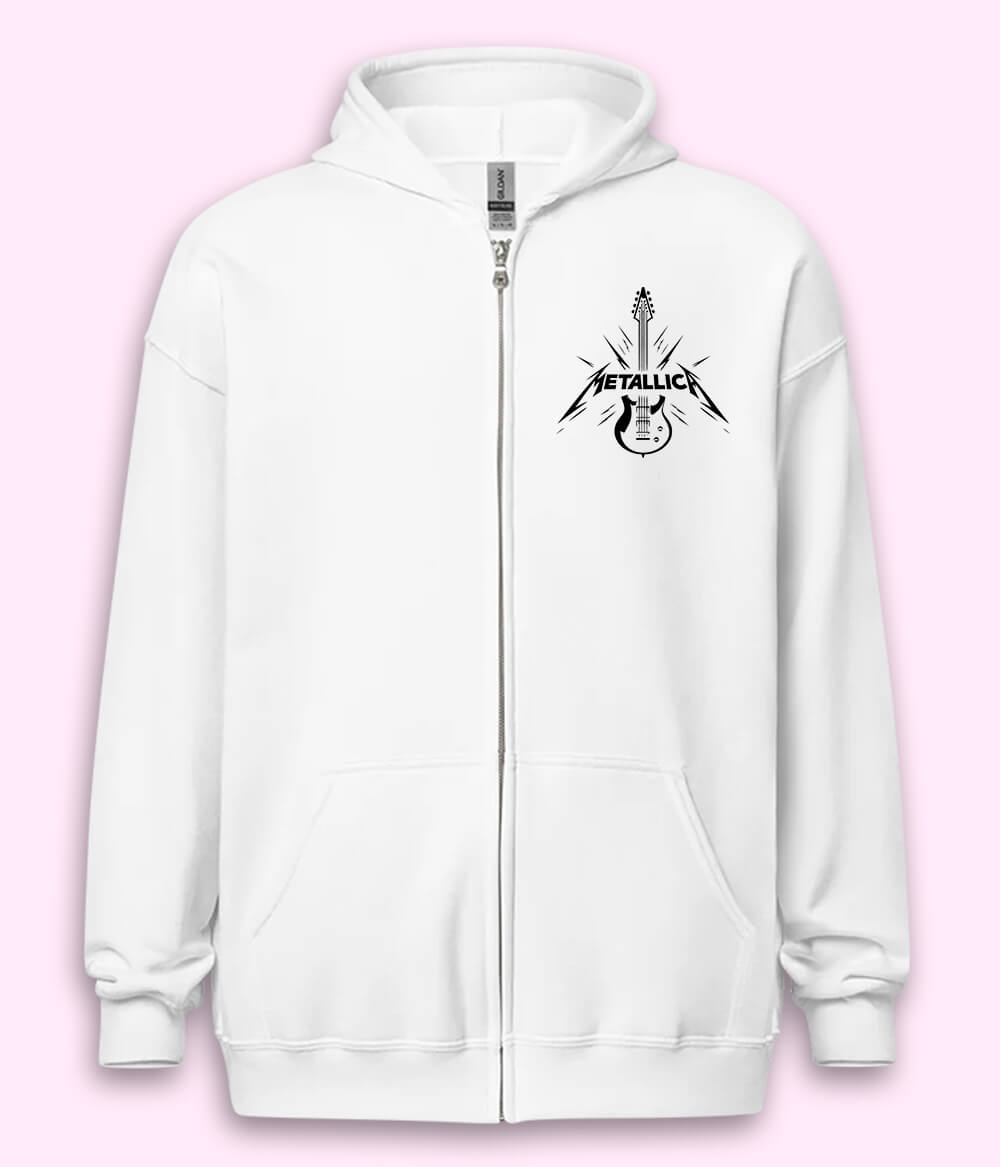 Metallica Lovers Zipper Hoodie (Unisex)