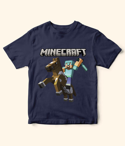 Minecraft Kids Navy T-Shirt