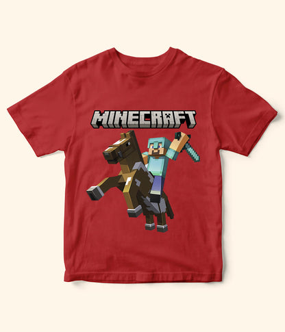Minecraft Kids Red T-Shirt