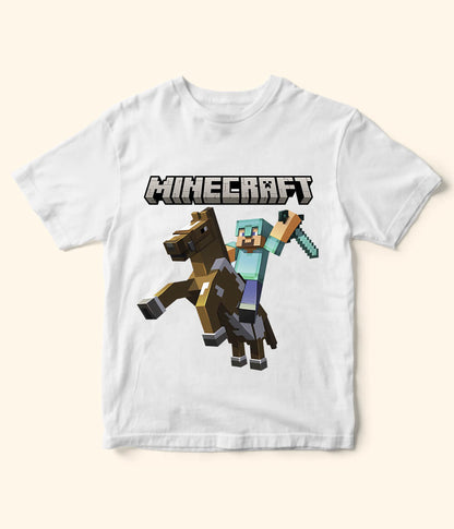Minecraft Kids White T-Shirt