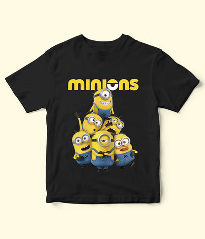 Minions Black Shirt