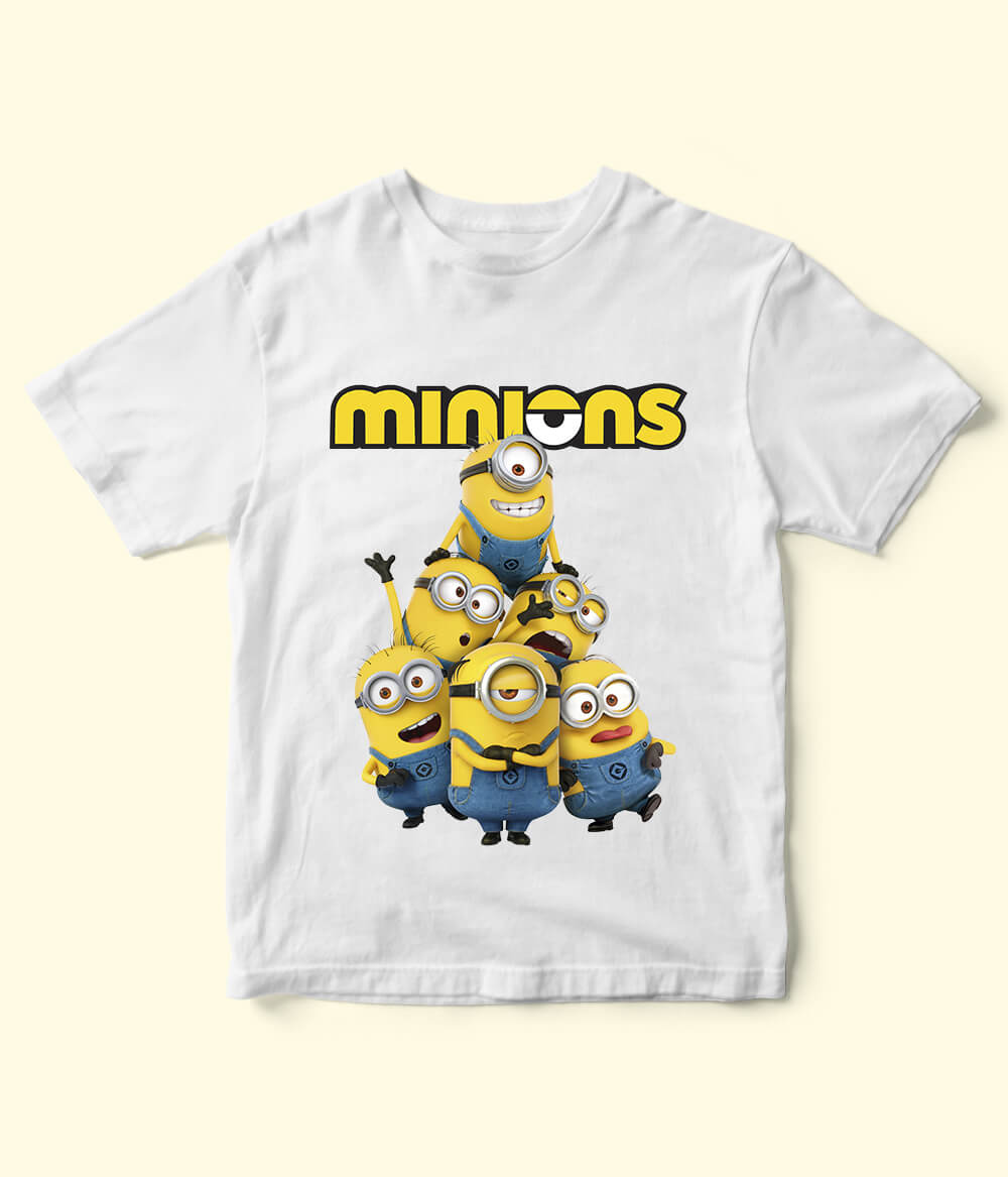 Minions White Shirt