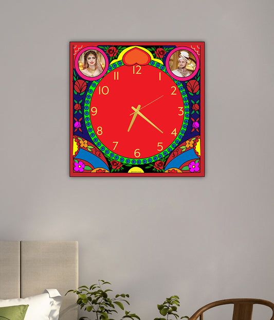 Modern Truck Art Wall Clock (Customizable)