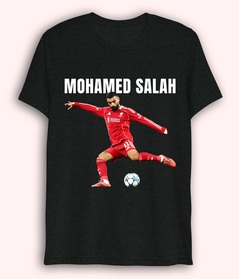 Mohamed Salah Egyptian King Dri Fit Football T-Shirt