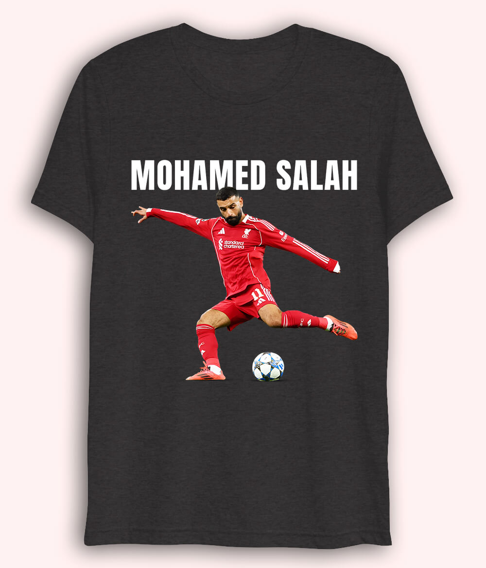 Mohamed Salah Egyptian King Dri Fit Football T-Shirt