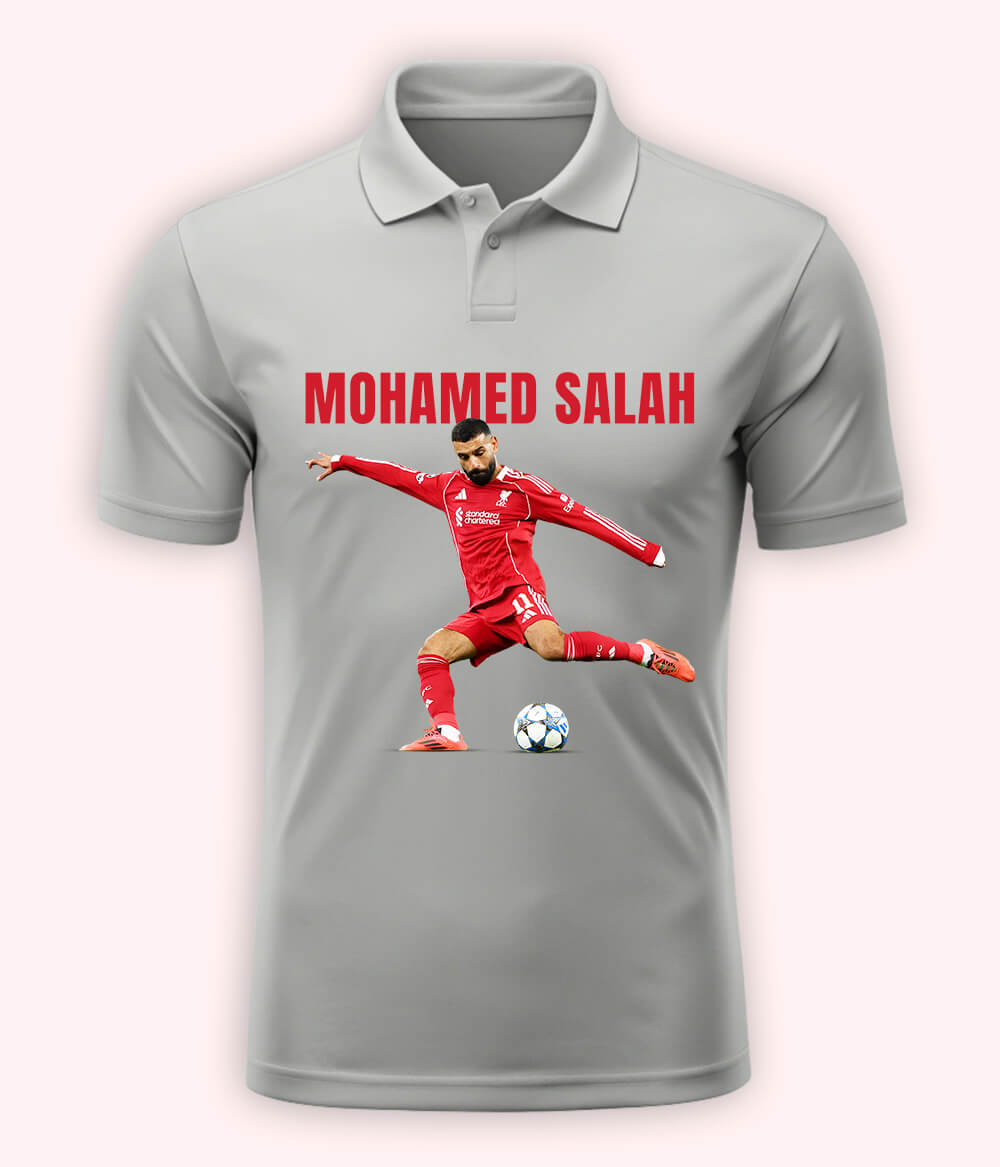 Mohamed Salah Premier League Graphic Polo T-Shirt