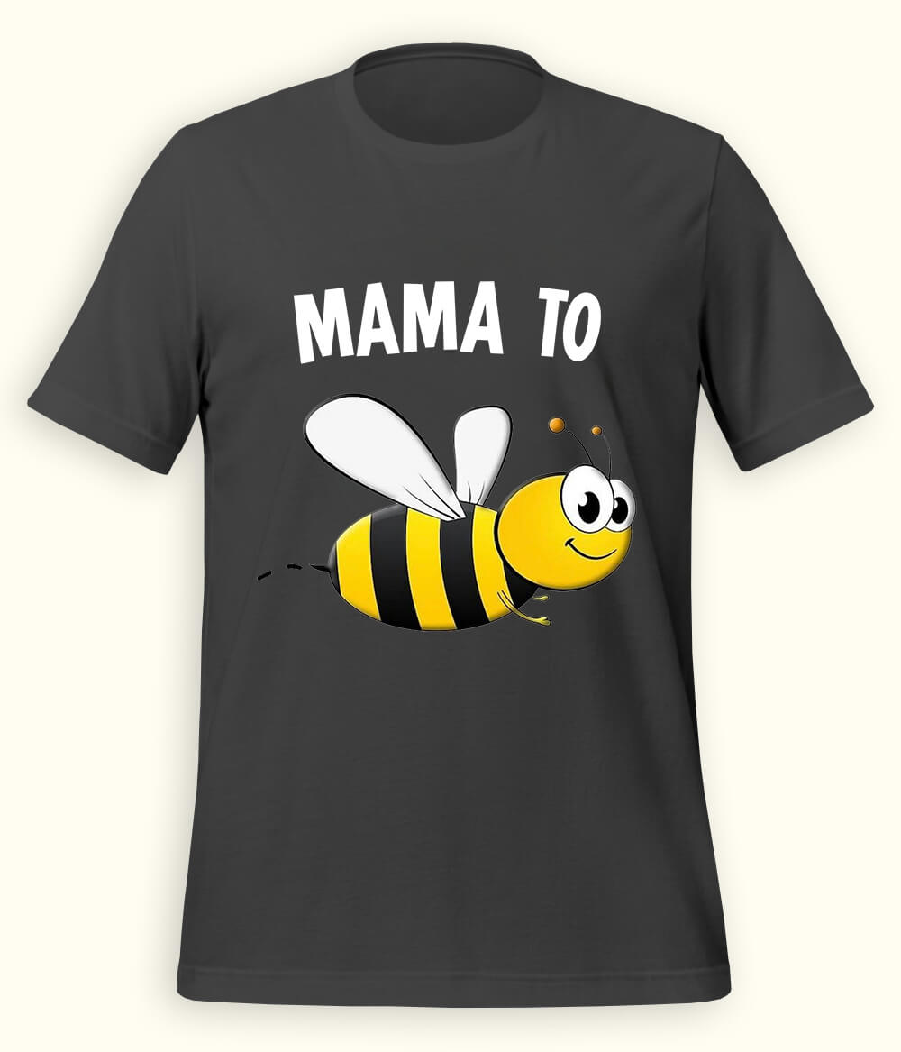 Charcoal Grey Mommy to be T-Shirt