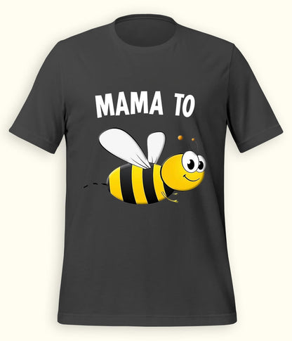 Charcoal Grey Mommy to be T-Shirt