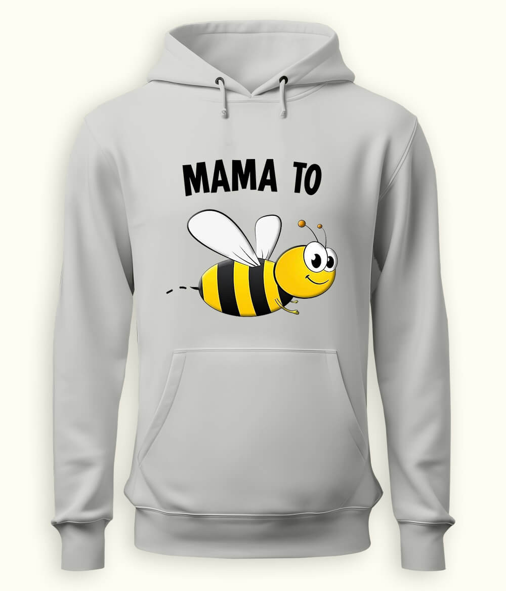Heather Grey Mommy to be Hoodie