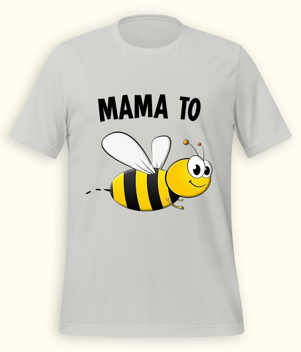 Heather Grey Mommy to be T-Shirt