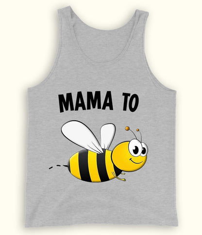 Heather Grey Mommy to be Tanktop