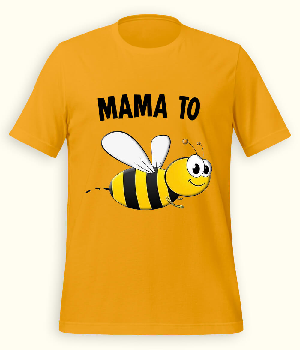 Mustard Mommy to be T-Shirt