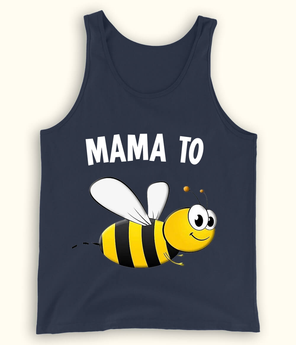 Navy Mommy to be Tanktop