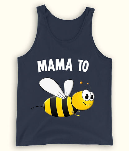 Navy Mommy to be Tanktop