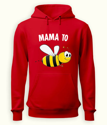 Red Mommy to be Hoodie