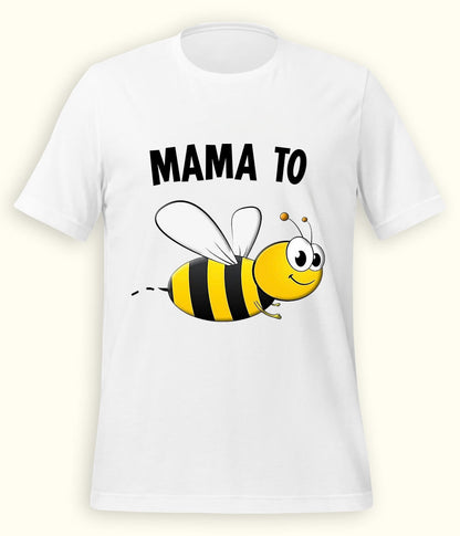 White Mommy to be T-Shirt