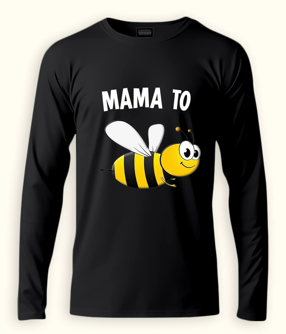 Black Mother Long Sleeve T-Shirt