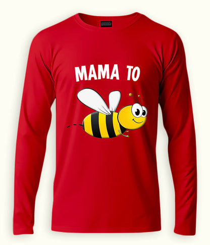 Red Mother Long Sleeve T-Shirt