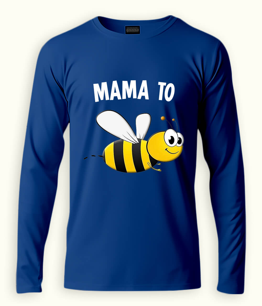 Royal Blue Mother Long Sleeve T-Shirt