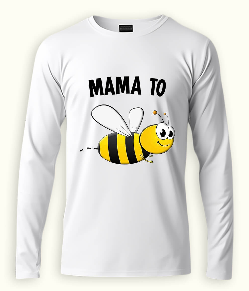 White Mother Long Sleeve T-Shirt