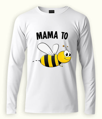 White Mother Long Sleeve T-Shirt