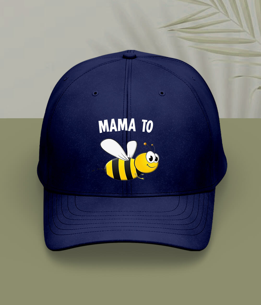 Navy Blue Mother Cap