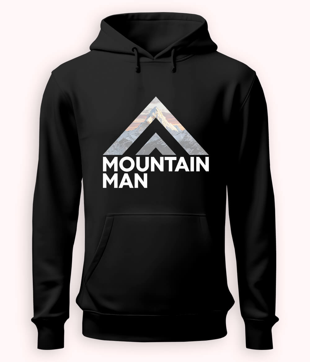 Black Mountain Man Hoodie