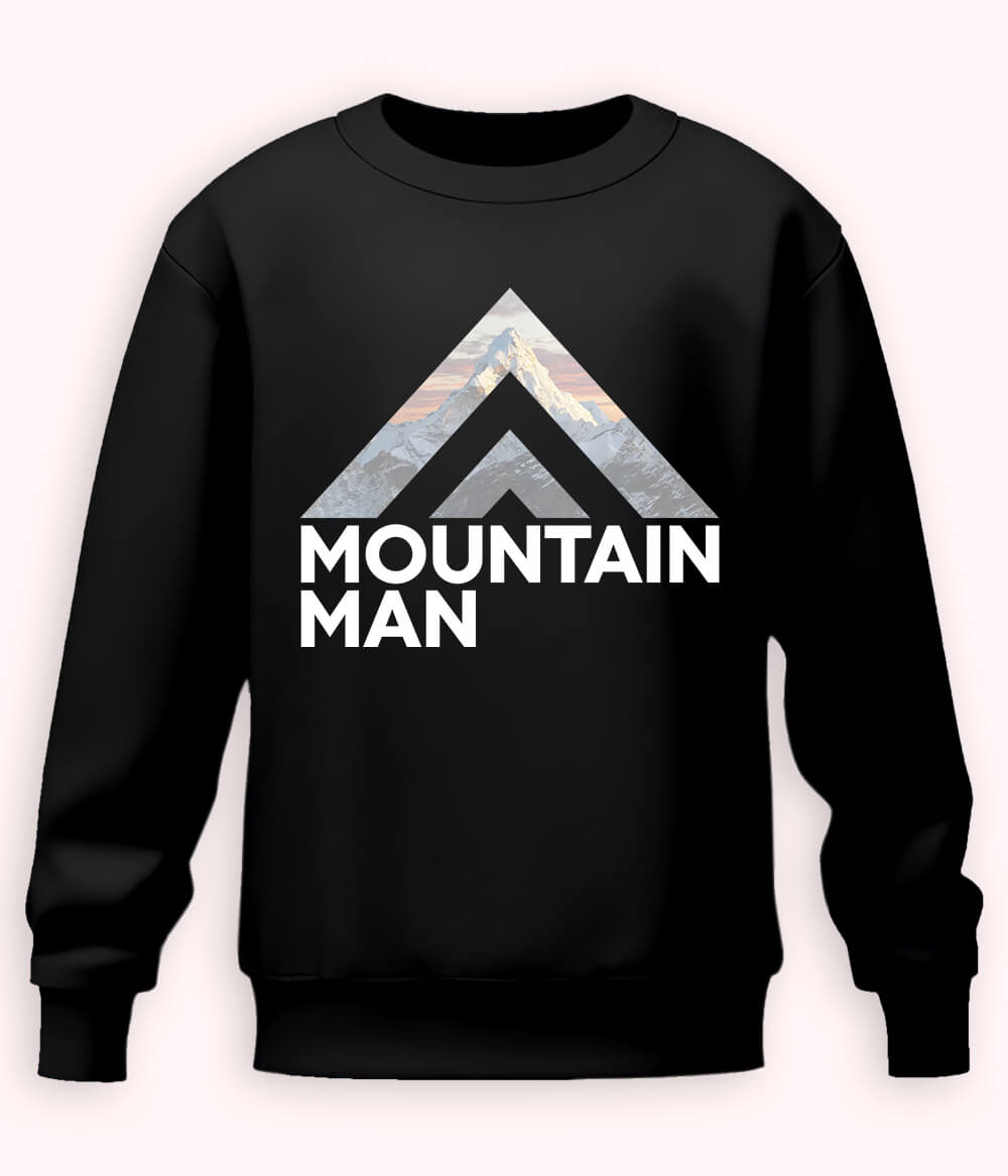 Black Mountain Man Sweatshirt