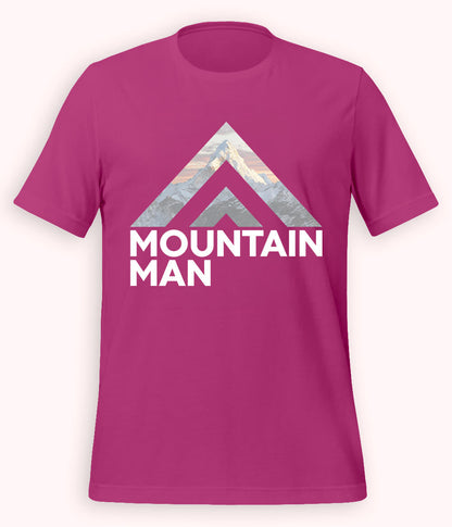 Light Purple Mountain Man T-Shirt