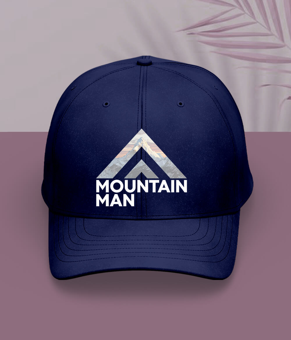 Navy Mountain Man Cap