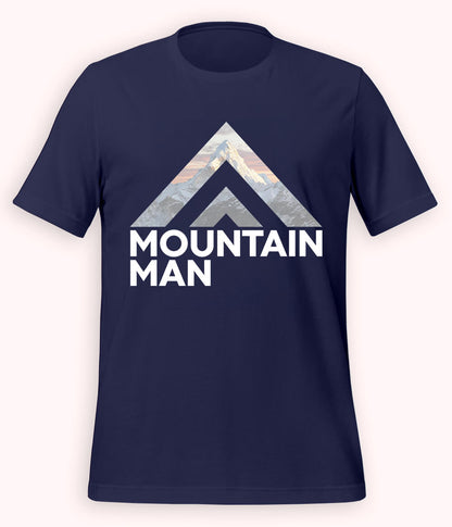 Navy Mountain Man T-Shirt