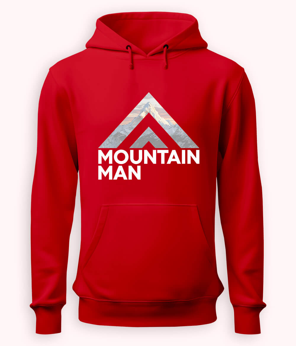 Red Mountain Man Hoodie