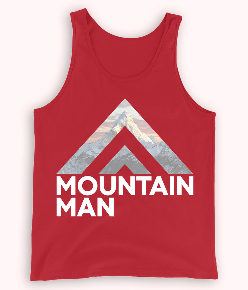 Red Mountain Man Tanktop