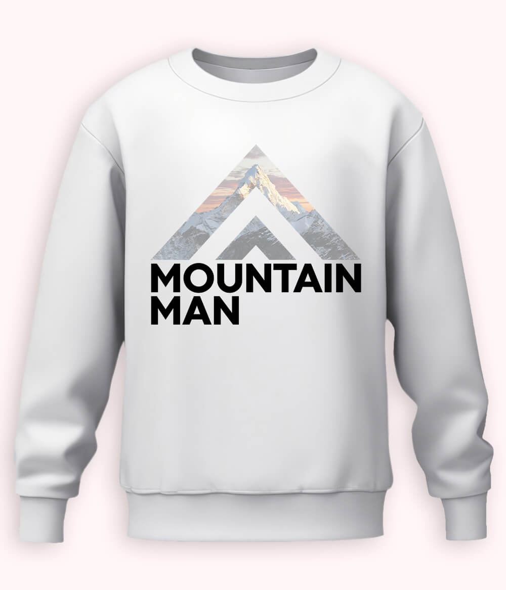 White Mountain Man Sweatshirt