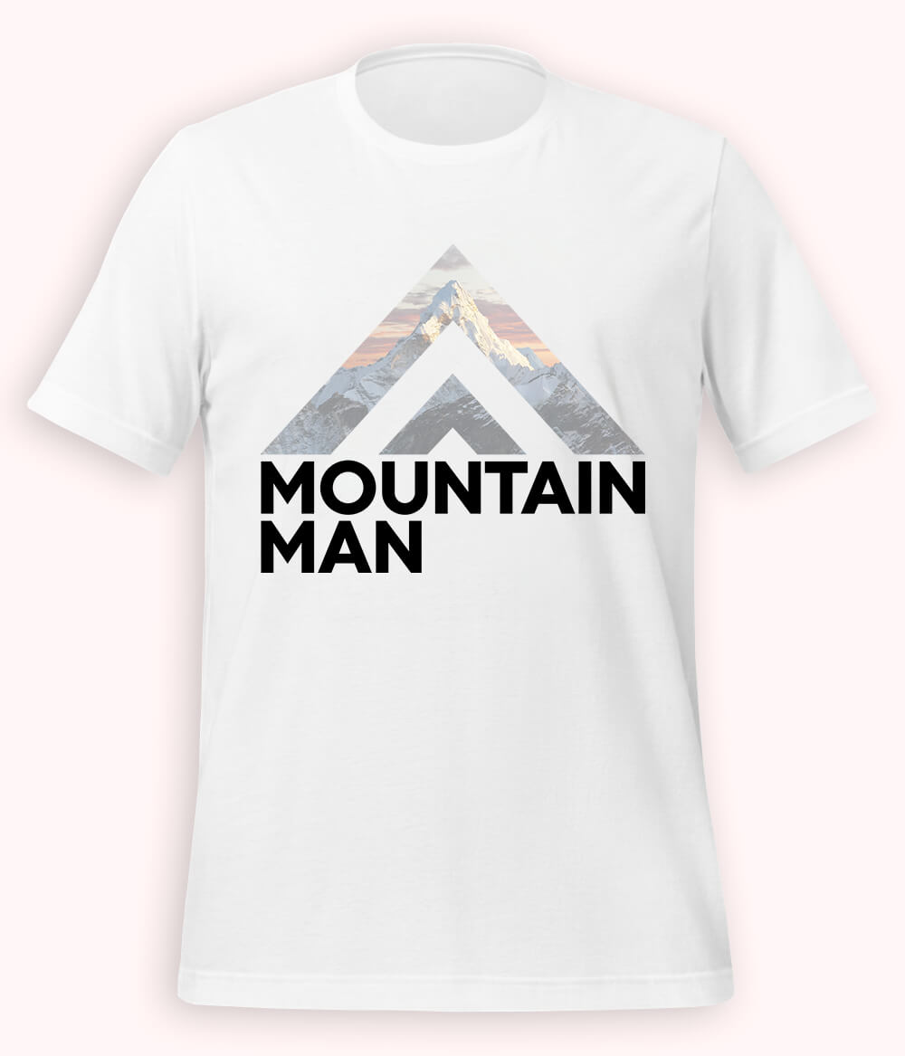 White Mountain Man T-Shirt