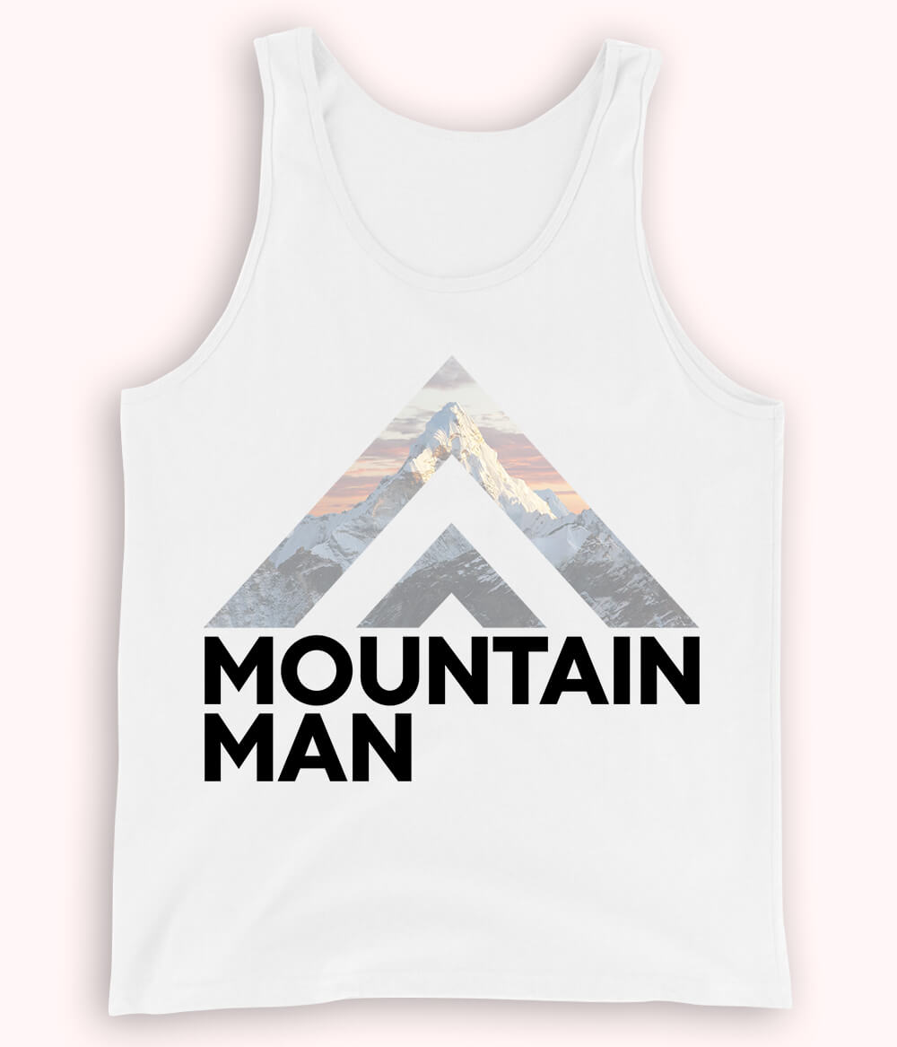 White Mountain Man Tanktop