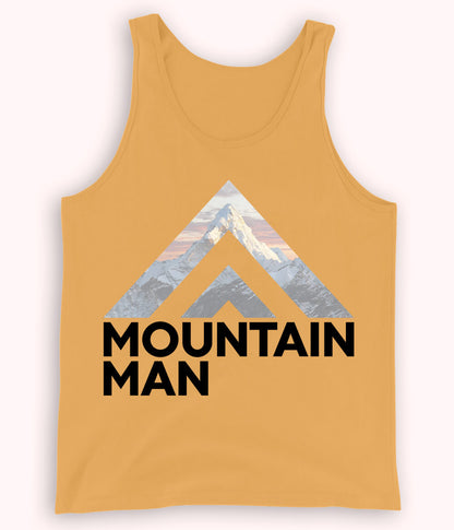 Yellow Mountain Man Tanktop