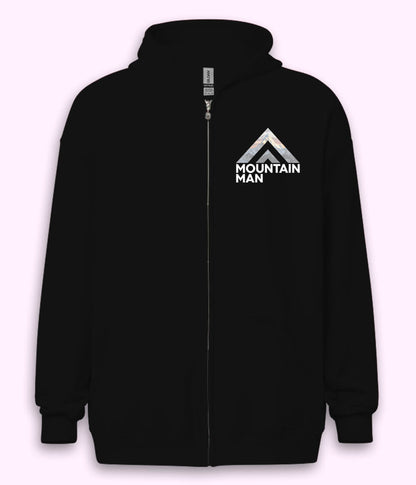 Mountain Man Zipper Hoodie