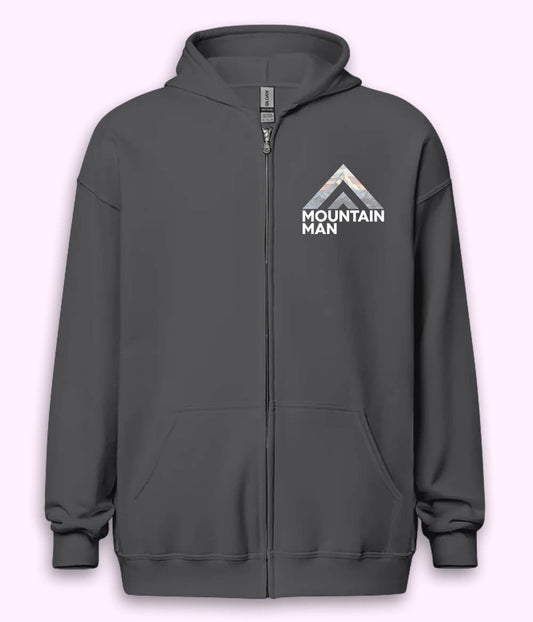 Mountain Man Zipper Hoodie