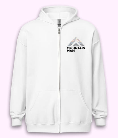 Mountain Man Zipper Hoodie